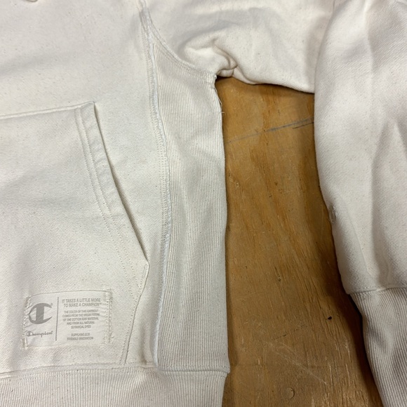 Champion reverse weave hoodie - cream - Picture 4 of 4